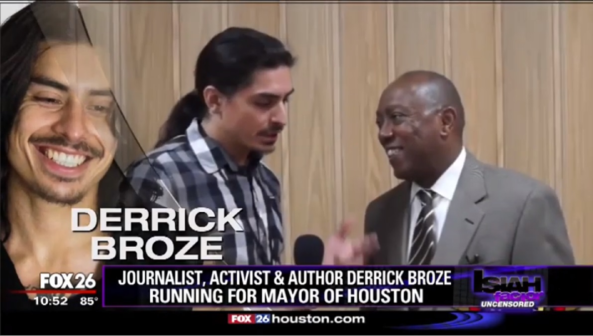 Journalist, activist Derrick Broze Runs for Houston Mayor (Fox26) - The ...